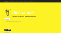 Desktop Screenshot of discojuice.org
