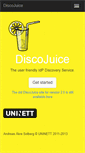 Mobile Screenshot of discojuice.org